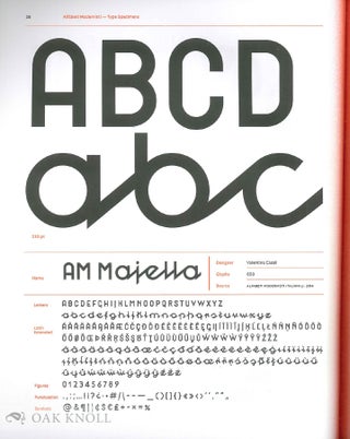 ALFABETI MODERNISTI. TYPE SPECIMENS. EDIZ. ILUSSTRATA
