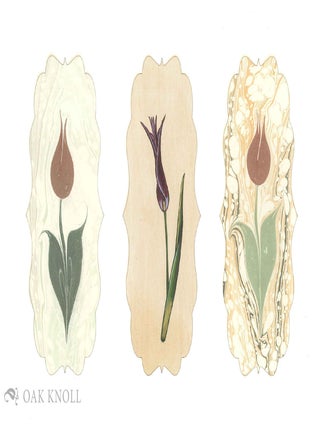 MARBLED AND ILLUMINATED FLOWERS.