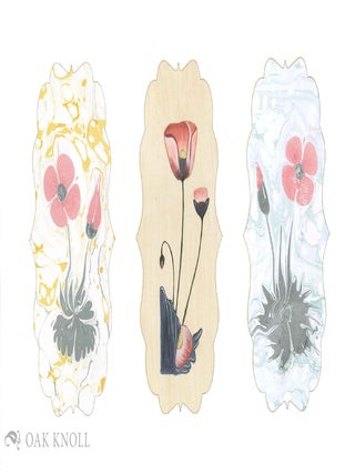 MARBLED AND ILLUMINATED FLOWERS.