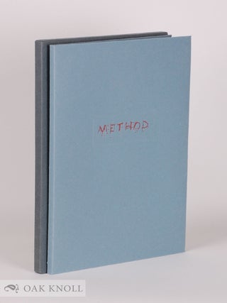 Order Nr. 142478 METHOD. Mark Strand