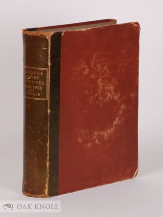Order Nr. 142489 PRAEFATIONES ET EPISTOLAE EDITIONIBUS PRINCIPIBUS AUCTORUM VETERUM PRAEPOSITAE....