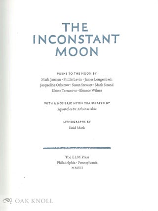 THE INCONSTANT MOON.
