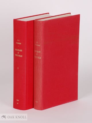Order Nr. 142532 BIBLIOGRAPHY OF FRENCH BIBLES, FIFTEENTH AND SIXTEENTH CENTURY FRENCH LANGUAGE...