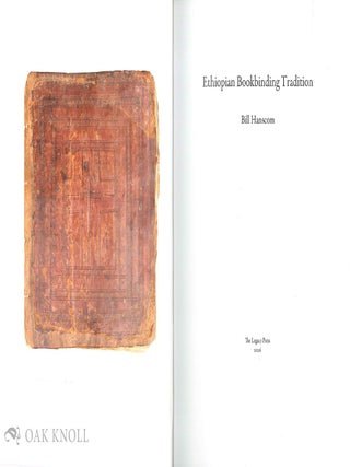 ETHIOPIAN BOOKBINDING TRADITION