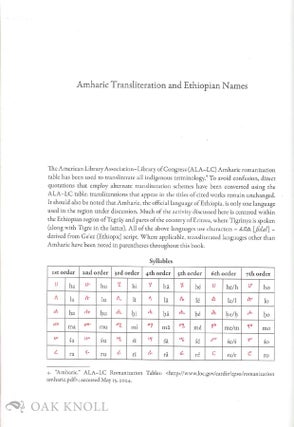 ETHIOPIAN BOOKBINDING TRADITION