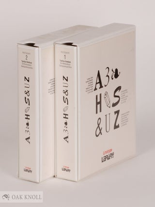 LINOTYPE LIBRARY. TYPEFACE HANDBOOK. TWO VOLUMES