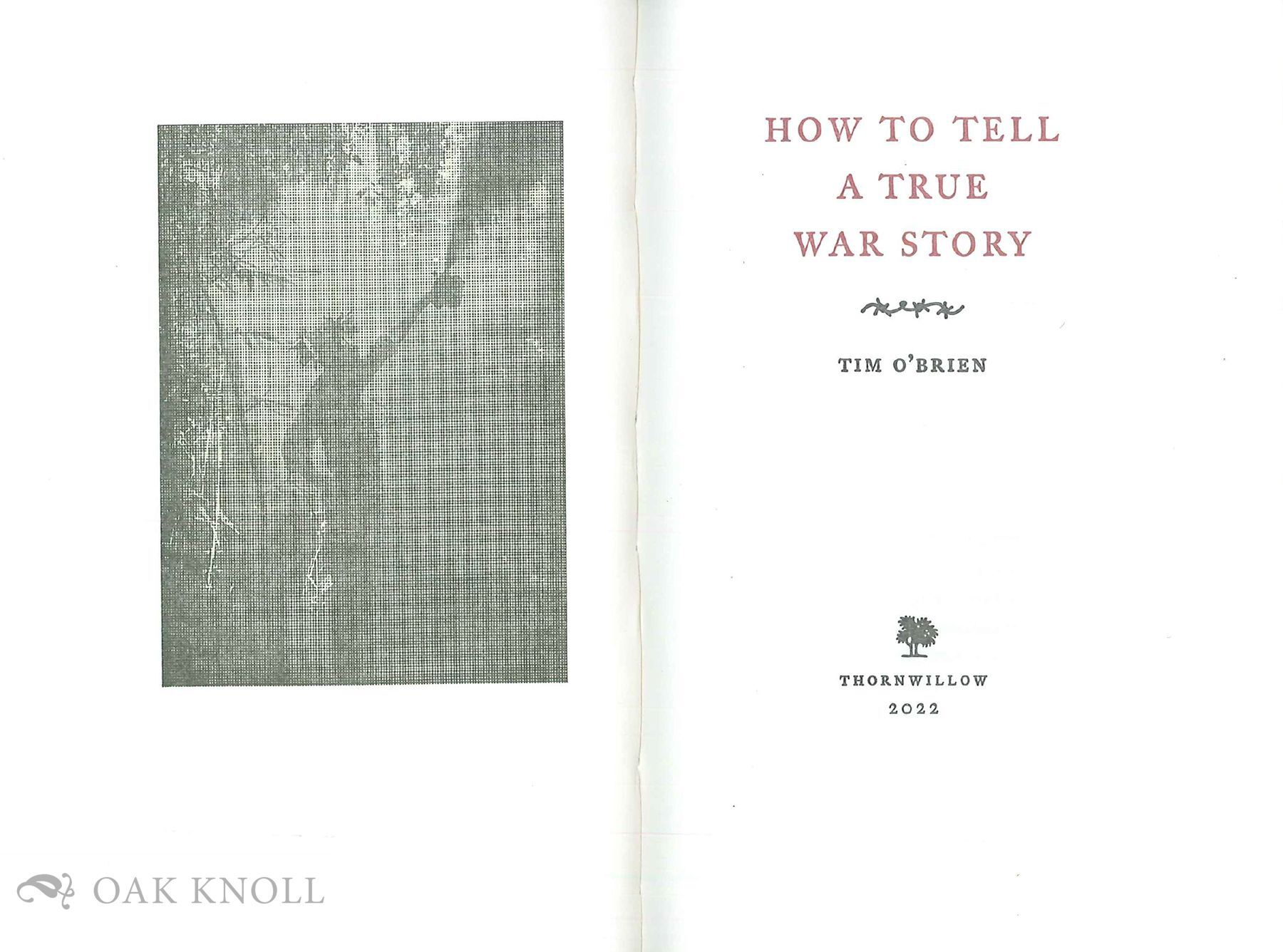 HOW TO TELL A TRUE WAR STORY | Tim O'Brien