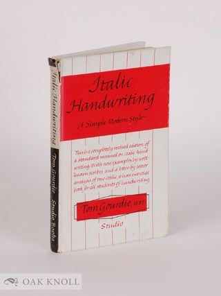 Order Nr. 142806 ITALIC HANDWRITING. Tom Gourdie
