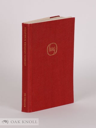 Order Nr. 142829 EINE AUSWAHL SCHÖNER SCHRIFTEN DER BUCHDRUCKEREI BENTELI AG. Max Caflisch
