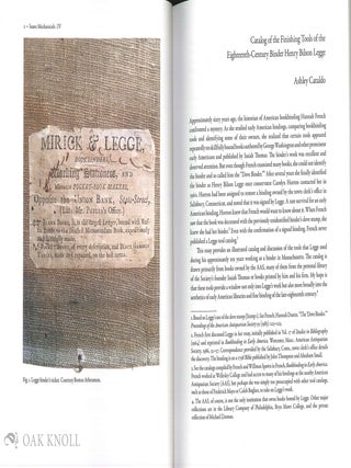 SUAVE MECHANICALS: ESSAYS ON THE HISTORY OF BOOKBINDING, VOLUME 4.