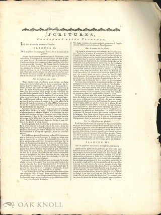ECRITURES from Diderot's ENCYCLOPEDIE.