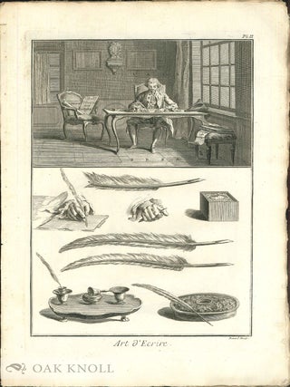 ECRITURES from Diderot's ENCYCLOPEDIE.