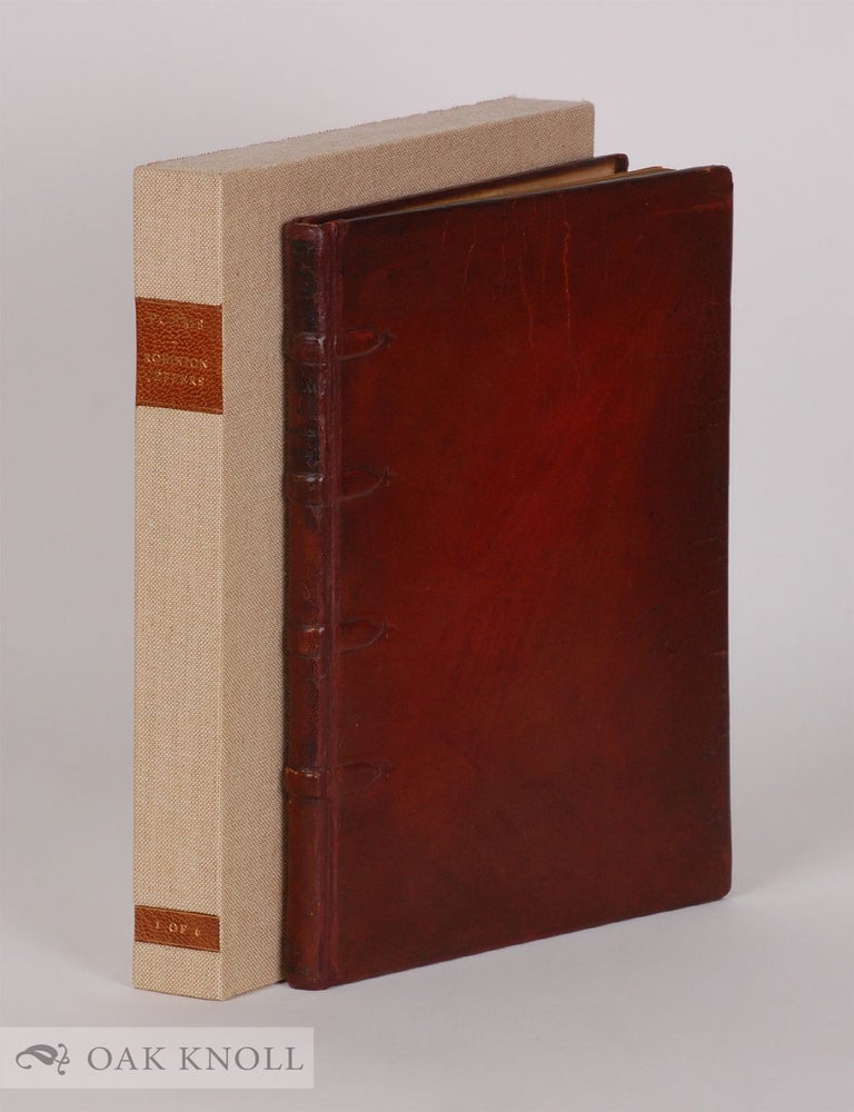 Order Nr. 142958 POEMS. Robinson Jeffers.