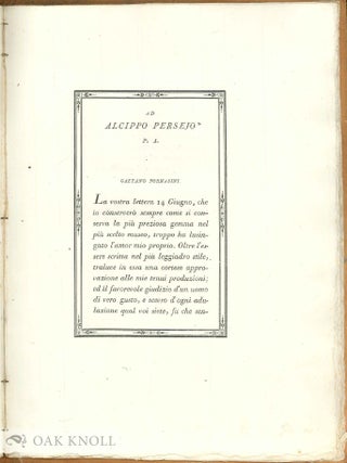 NOVELLA DI GAETANO FORNASINI, LETTA IN UN' ADUNANZA D' AMICI.
