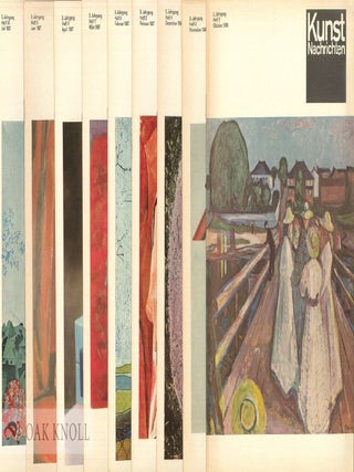 KUNST NACHRICHTEN. 3. JAHRGANG. TEN ISSUES.