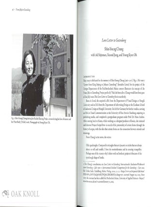 FROM JIKJI TO GUTENBERG: THE ORIGINS OF BOOK PRINTING FROM MOVEABLE METAL TYPE