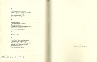 THE POET IS DEAD.