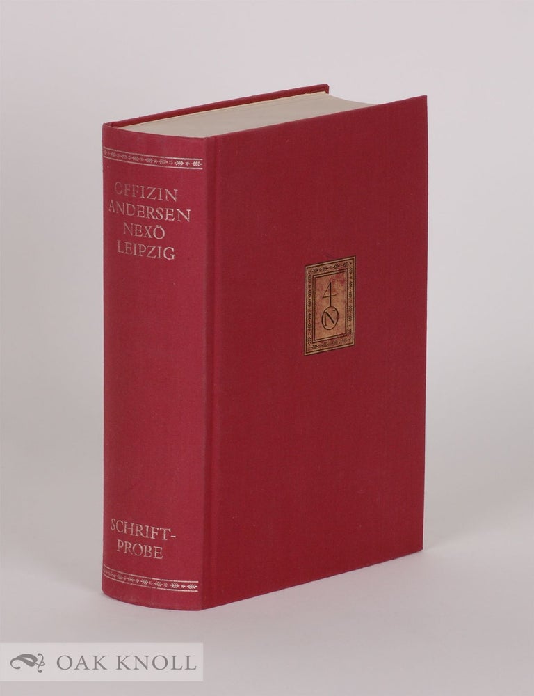 Order Nr. 143124 SCHRIFTPROBEN F&Uuml;R DEN BLEISATZ.