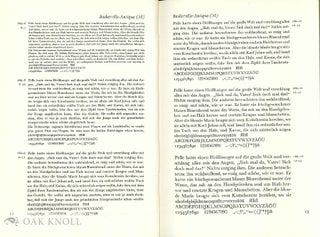 SCHRIFTPROBEN FÜR DEN BLEISATZ.