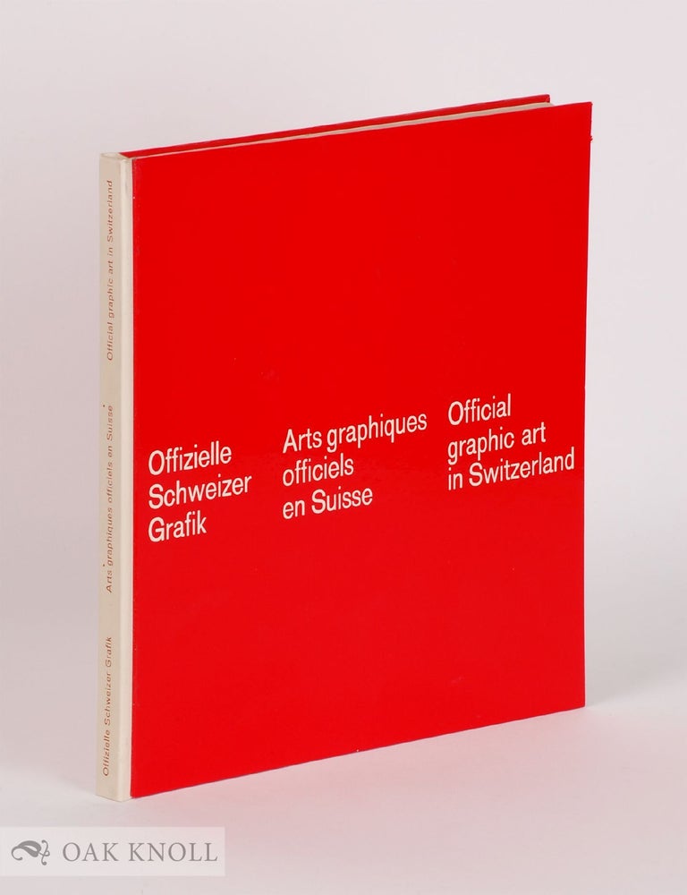 Order Nr. 143139 OFFICIAL GRAPHIC ART IN SWITZERLAND.