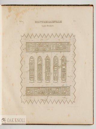 &Eacute;CRITURES ANCIENNES D'APR&Egrave;S DES MANUSCRITS & LES MEILLEURS OUVRAGES.