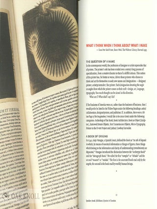 EMBODIED LANGUAGE: THE BOOK AS CRAFT AND CONCEPT