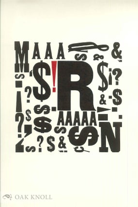 SPECIMENS OF WOOD TYPE.
