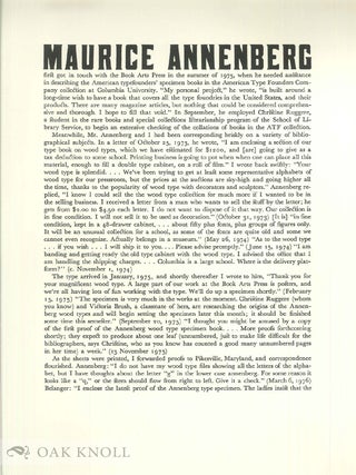 SPECIMENS OF WOOD TYPE.