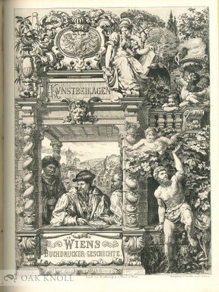 WIENS BUCHDRUCKER-GESCHICHTE 1482-1882.