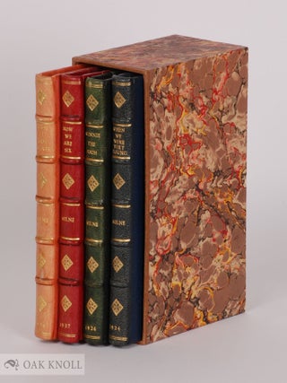 THE FOUR POOH BOOKS.