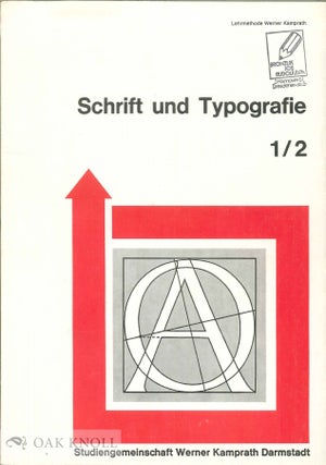 Order Nr. 143229 SCHRIFT UND TYPOGRAFIE. THREE VOLUMES. Walter André Gürtler...