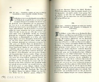 URKUNDENBUCH FÜR DIE GESCHICHTE DES BENEDICTINER STIFTES KREMSMUENSTER, SEINER PFARREIEN UND BESITZUNGEN VOM JAHRE 777 BIS 1400.