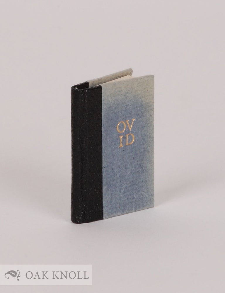 Order Nr. 143260 OVID IN LATIN & ENGLISH. D. Thomas, onna.