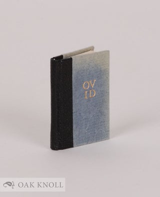 Order Nr. 143260 OVID IN LATIN & ENGLISH. D. Thomas, onna