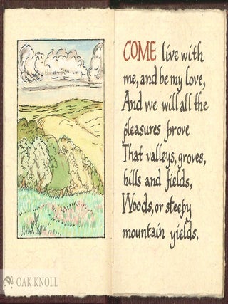 THE PASSIONATE SHEPHERD TO HIS LOVE.