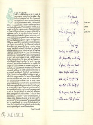 THE LETTERS OF WESTERN AUTHORS.