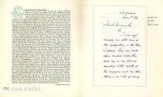 THE LETTERS OF WESTERN AUTHORS.