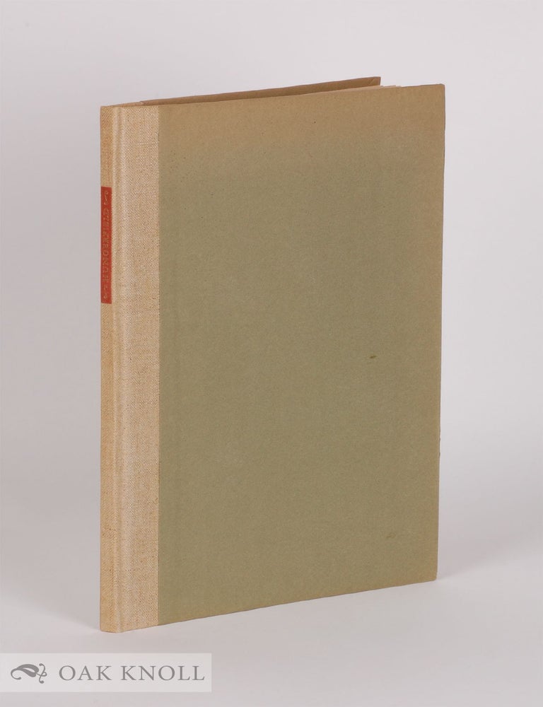 Order Nr. 143268 HUNGERFIELD. Robinson Jeffers.