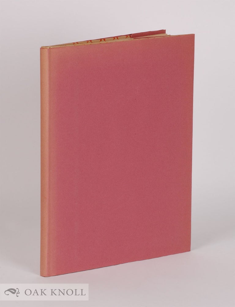 Order Nr. 143269 DE RERUM VIRTUTE / THEODORE MAX LILIANTHAL. Robinson Jeffers.