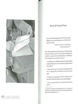 IMPRINT: IMPRACTICAL ESSAYS ABOUT LETTERPRESS PRINTING
