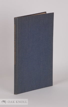 Order Nr. 143292 A BASIC FORMAL HAND. David Lance Goines