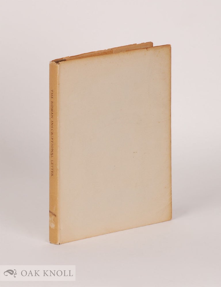 Order Nr. 143353 THE ROMAN INSCRIPTIONAL LETTER. Sandra Lawrence.
