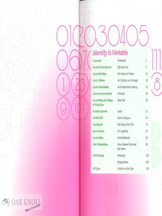 IDENTITY IS VARIABLE: ESSAYS, INTERVIEWS, & REFLECTIONS ON IDENTITY AND TYPOGRAPHY