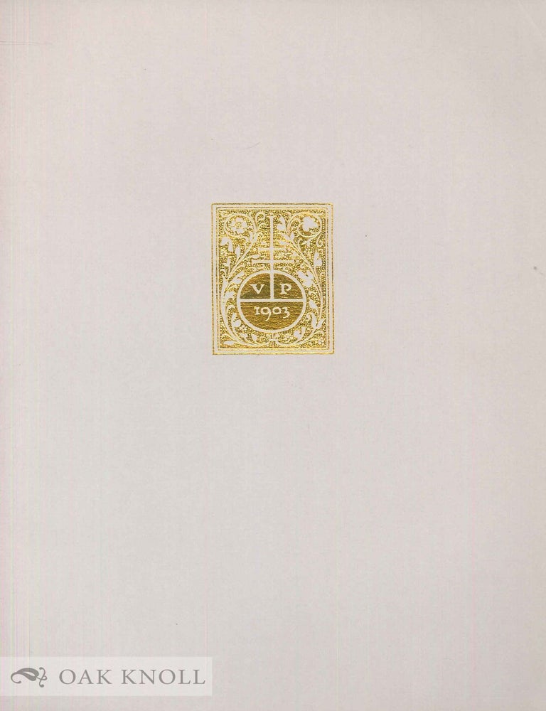 Order Nr. 143485 FREDERIC W. GOUDY PROPRIETARY TYPEFACES AND THE "LOST" GOUDY TYPEFACES. Bruce Washbish.