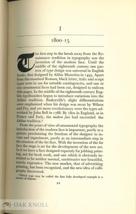 XIXTH CENTURY ORNAMENTED TYPES AND TITLE PAGES