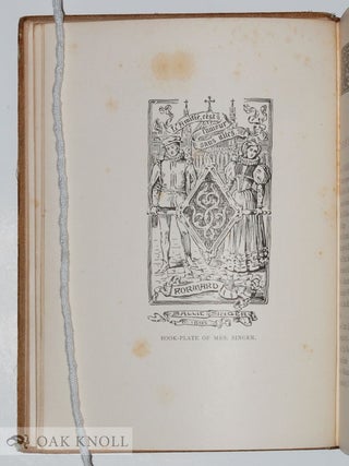 LADIES' BOOK-PLATES, AN ILLUSTRATED HANDBOOK FOR COLLECTORS AND BOOK-LOVERS.