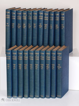 DICTIONARY OF AMERICAN BIOGRAPHY.