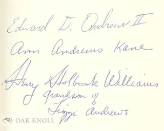 THE EDWARD DEMING ANDREWS MEMORIAL SHAKER COLLECTION.