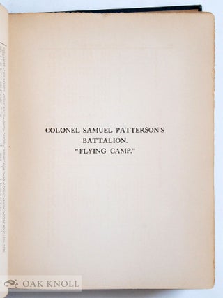 DELAWARE ARCHIVES, MILITARY AND NAVAL RECORDS. FIVE VOLUMES; A COMPLETE SET.