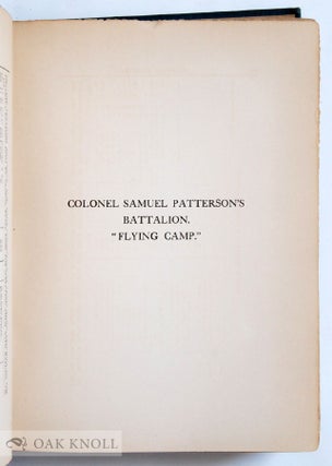 DELAWARE ARCHIVES, MILITARY AND NAVAL RECORDS. FIVE VOLUMES; A COMPLETE SET.
